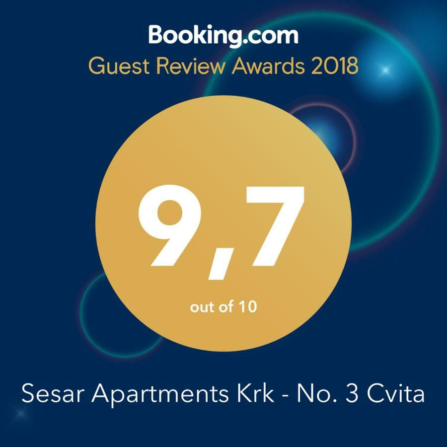 Sesar Apartments Krk - No. 3 Cvita Krk Town Exterior photo